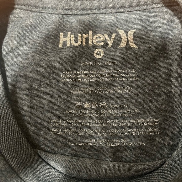 Hurley Men’s T-Shirt | Size Medium - Picture 3 of 5